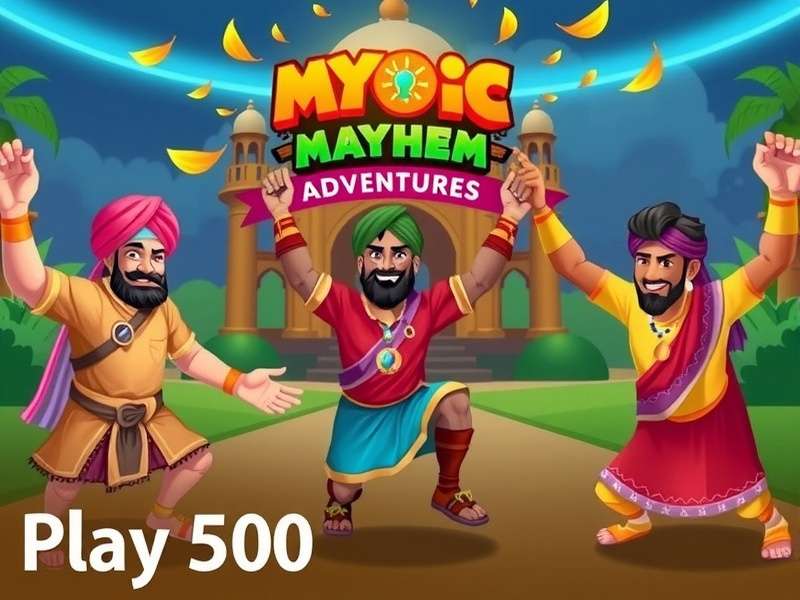 Indian players celebrating in Mysore Magic Mayhem Adventures